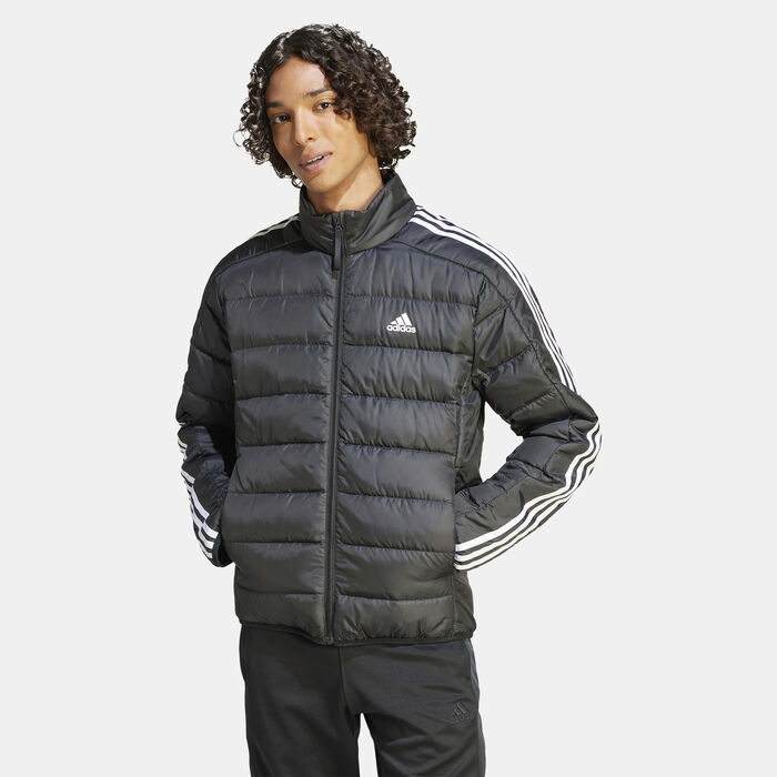 Men's Essentials 3-Stripes Light Down Jacket Men's Essentials 3-Stripes Light Down Jacket image number 0