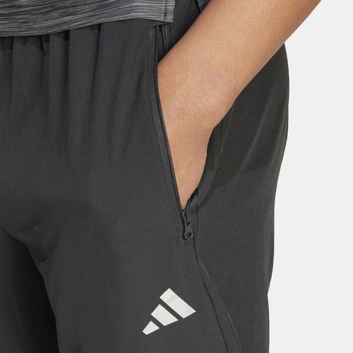 Men's Gym+ Training 3-Stripes Training Woven Joggers Men's Gym+ Training 3-Stripes Training Woven Joggers image number 3
