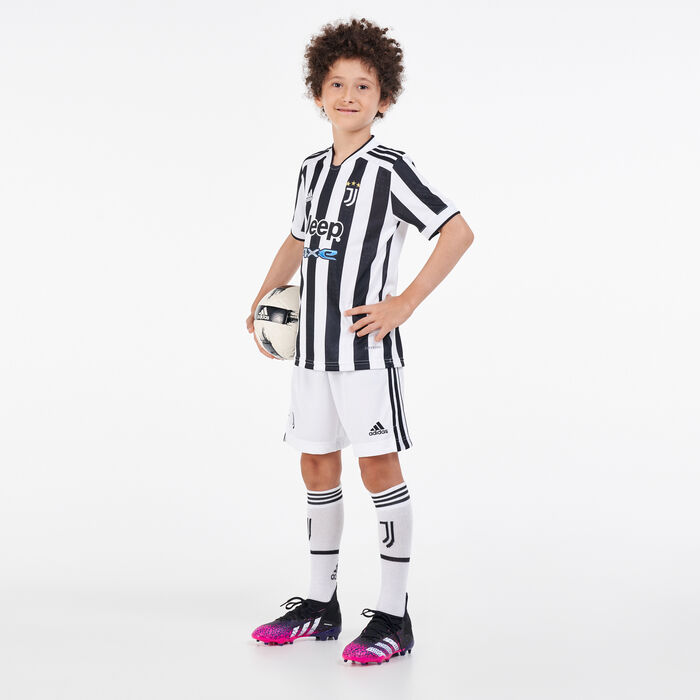 Kids' Juventus Home Stadium Shorts - 2021/22 Kids' Juventus Home Stadium Shorts - 2021/22 image number 2