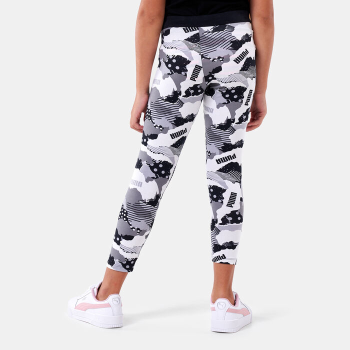 Kids' Alpha Allover Print Leggings Kids' Alpha Allover Print Leggings image number 1