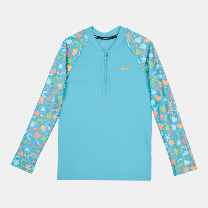 Kids' Long Sleeve Zip Hydroguard Kids' Long Sleeve Zip Hydroguard image number 0
