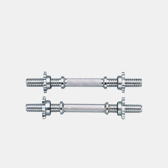 Chrome Steel Dumbbell Handle (1 Pair) Chrome Steel Dumbbell Handle (1 Pair) image number 0