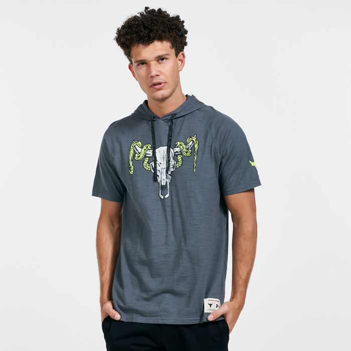 Men's Project Rock Charged Cotton® Hoodie Men's Project Rock Charged Cotton® Hoodie image number 0