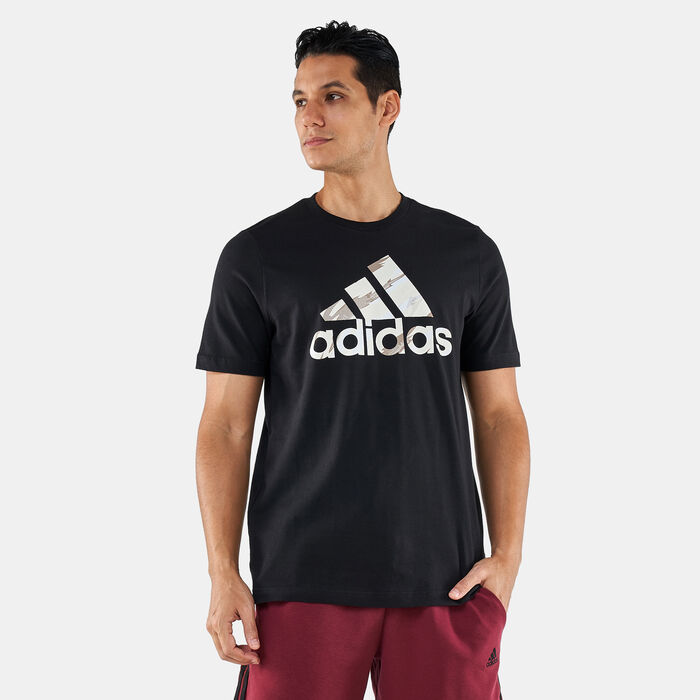 Men's Essentials Single Jersey Camo Print T-Shirt Men's Essentials Single Jersey Camo Print T-Shirt image number 0