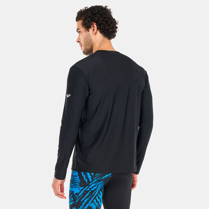 Men's Printed Long Sleeve Swim T-Shirt Men's Printed Long Sleeve Swim T-Shirt image number 1