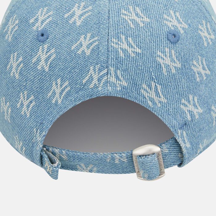 Women's New York Yankees Denim Monogram 9FORTY Cap Women's New York Yankees Denim Monogram 9FORTY Cap image number 1