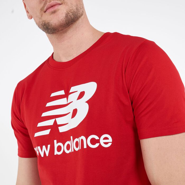 Men's Essentials Stacked Logo T-Shirt Men's Essentials Stacked Logo T-Shirt image number 3