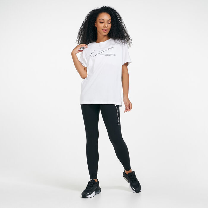 Women's Sportswear Swoosh Leggings Women's Sportswear Swoosh Leggings image number 2