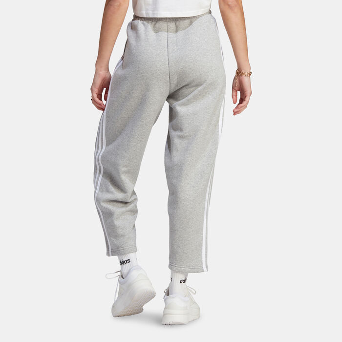 Women's Essentials 3-Stripes Open-Hem Pants Women's Essentials 3-Stripes Open-Hem Pants image number 1
