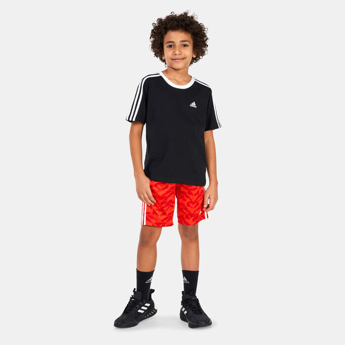 Kids' Essentials 3-Stripes Boyfriend T-Shirt Kids' Essentials 3-Stripes Boyfriend T-Shirt image number 2