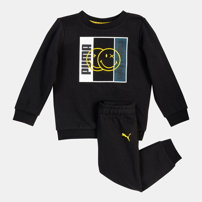 Kids' x SMILEYWORLD Minicat Jogger Set Kids' x SMILEYWORLD Minicat Jogger Set image number 0