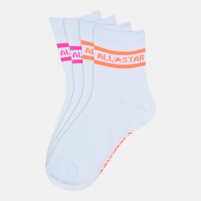 All Star Double Stripe Ankle Socks (2 Pack) All Star Double Stripe Ankle Socks (2 Pack) image number 0