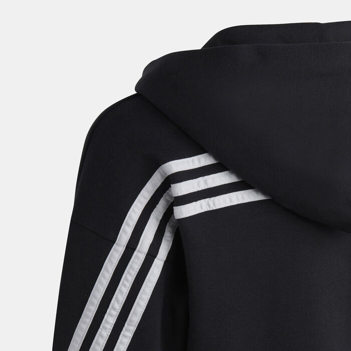 Kids' Future Icons 3-Stripes Running Full-Zip Hoodie Kids' Future Icons 3-Stripes Running Full-Zip Hoodie image number 4
