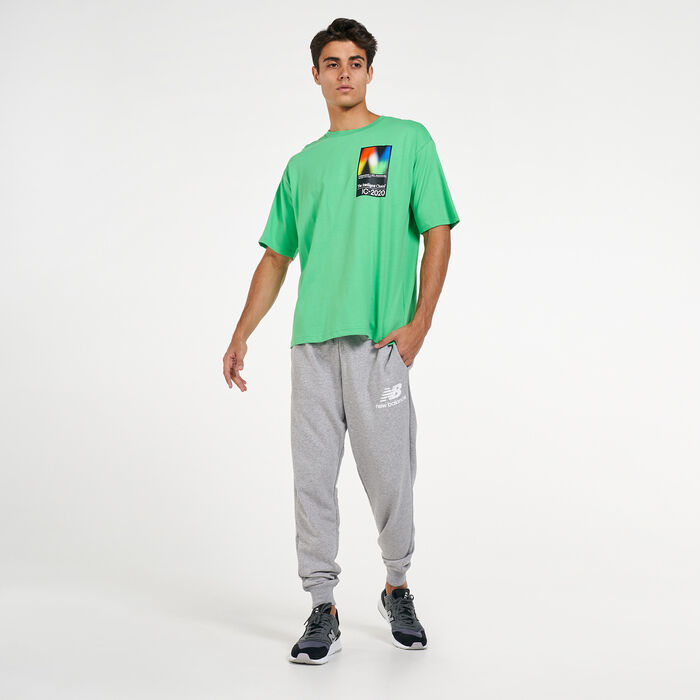Men's Essentials Stacked Logo Sweatpants image number 2