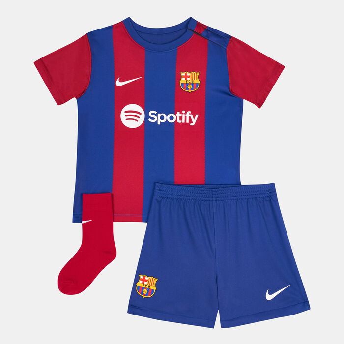 Kids' F.C. Barcelona Stadium Home Kit - 2023/24 (Baby and Toddler) Kids' F.C. Barcelona Stadium Home Kit - 2023/24 (Baby and Toddler) image number 0