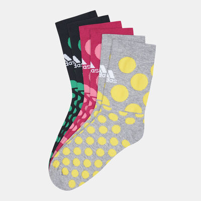 Kids' Dotted Graphic Sport Socks (3 Pack) Kids' Dotted Graphic Sport Socks (3 Pack)