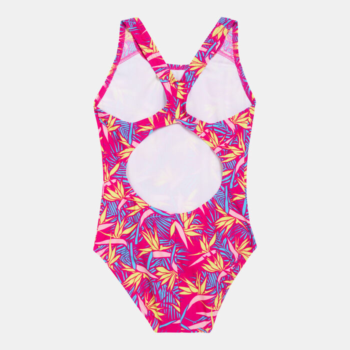 Kids' JunglePetal Splashback Swimsuit Kids' JunglePetal Splashback Swimsuit image number 1