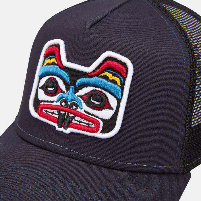 Men's Tattoo Pack A-Frame Trucker Cap Men's Tattoo Pack A-Frame Trucker Cap image number 2