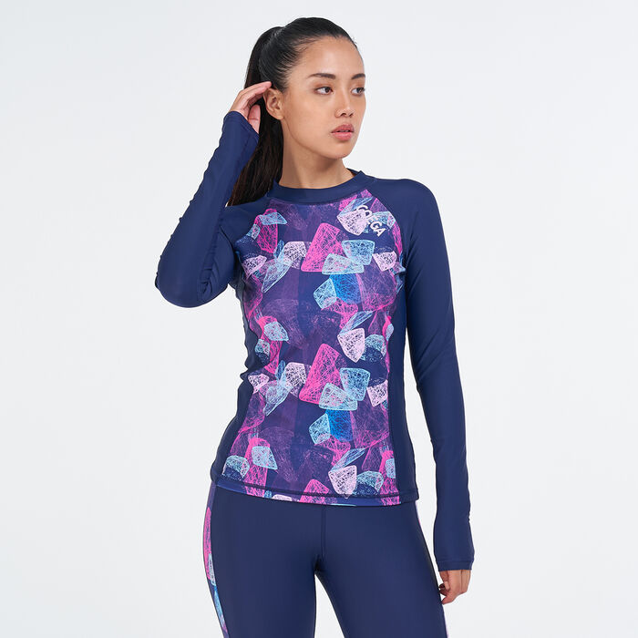 Women's Disney Long Sleeves Rashguard Women's Disney Long Sleeves Rashguard image number 0