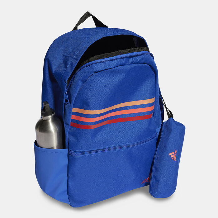 Classic Horizontal 3-Stripes Backpack Classic Horizontal 3-Stripes Backpack image number 4