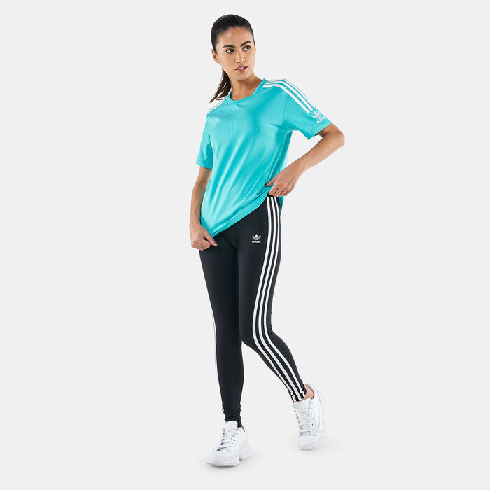Women's Adicolor Classics 3-Stripes Leggings Women's Adicolor Classics 3-Stripes Leggings image number 2