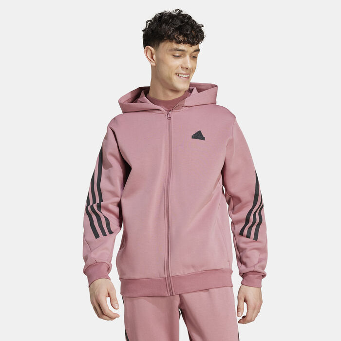 Men's Future Icons 3-Stripes Full Zip Hoodie Men's Future Icons 3-Stripes Full Zip Hoodie image number 0