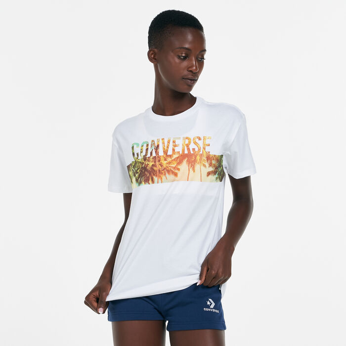 Women's Palm Tree T-Shirt Women's Palm Tree T-Shirt image number 0