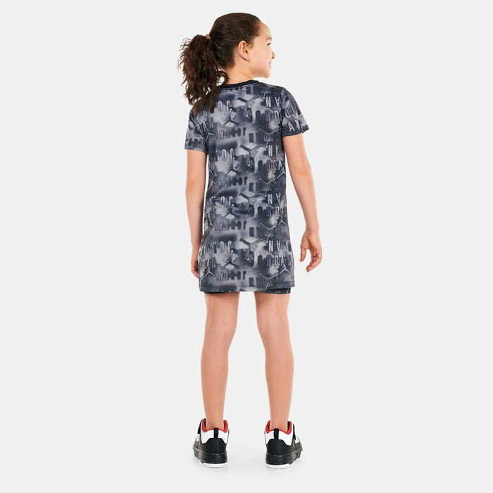 Kids' Essentials Printed Dress (Younger Kids) Kids' Essentials Printed Dress (Younger Kids) image number 1