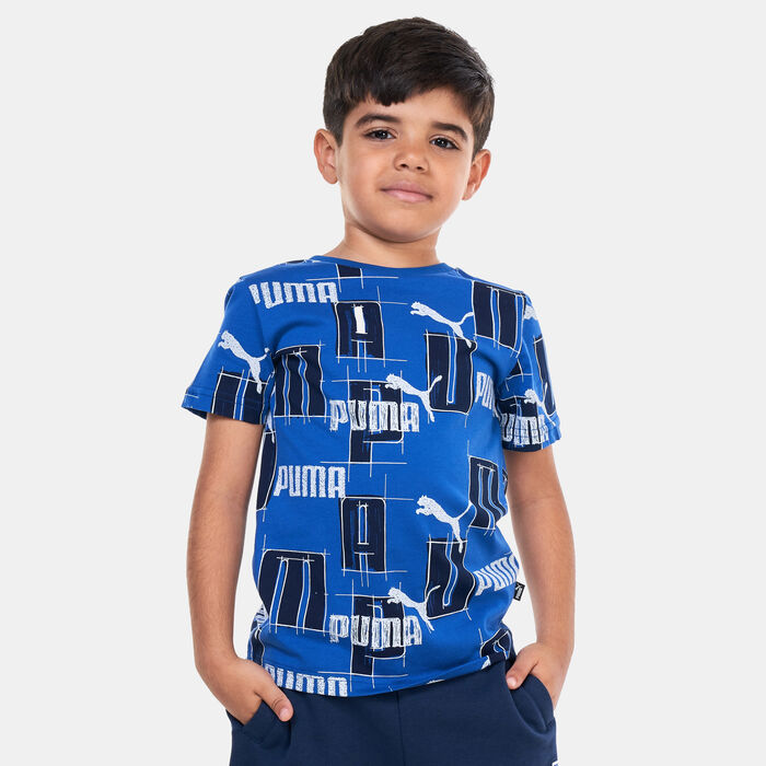 Kids' Essentials+ Logo Lab Allover Print T-Shirt Kids' Essentials+ Logo Lab Allover Print T-Shirt image number 0