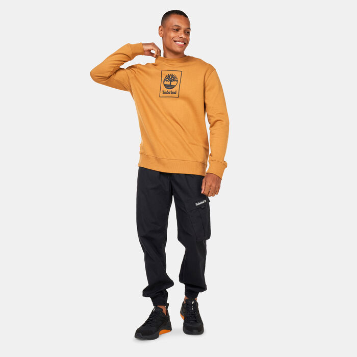 Men's Stack Logo Crew Sweatshirt Men's Stack Logo Crew Sweatshirt image number 2