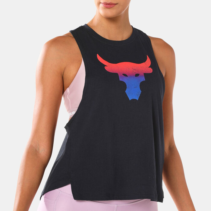 Women's Project Rock Bull Tank Top Women's Project Rock Bull Tank Top image number 3
