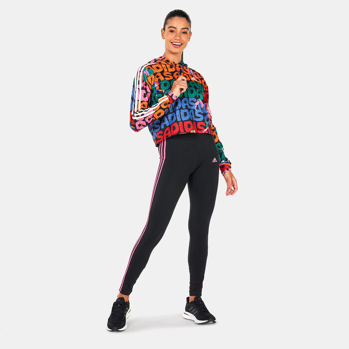 Women's 3 Stripes Leggings Women's 3 Stripes Leggings image number 2
