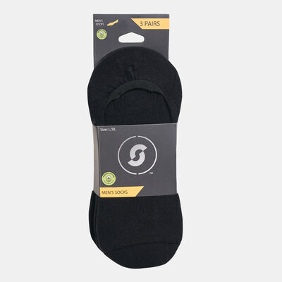 Men's Half-Cushioned No-Show Socks (3 Pack) - L/XL Men's Half-Cushioned No-Show Socks (3 Pack) - L/XL