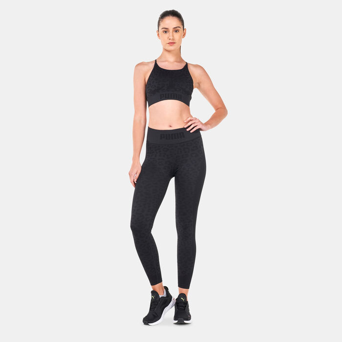 Women's FormKnit Seamless Long Training Sports Bra Women's FormKnit Seamless Long Training Sports Bra image number 2