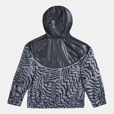 Kids' Electric Zebra Windrunner Jacket (Younger Kids)