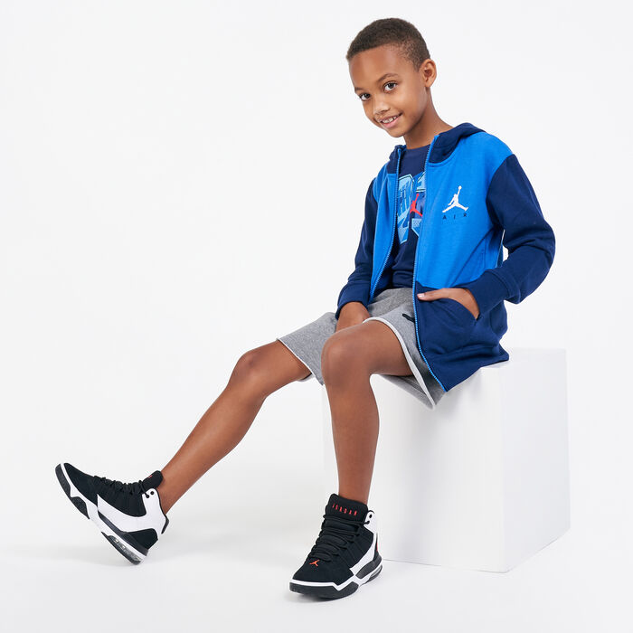 Kids' Jumpman Air Full-Zip Hoodie Kids' Jumpman Air Full-Zip Hoodie image number 2