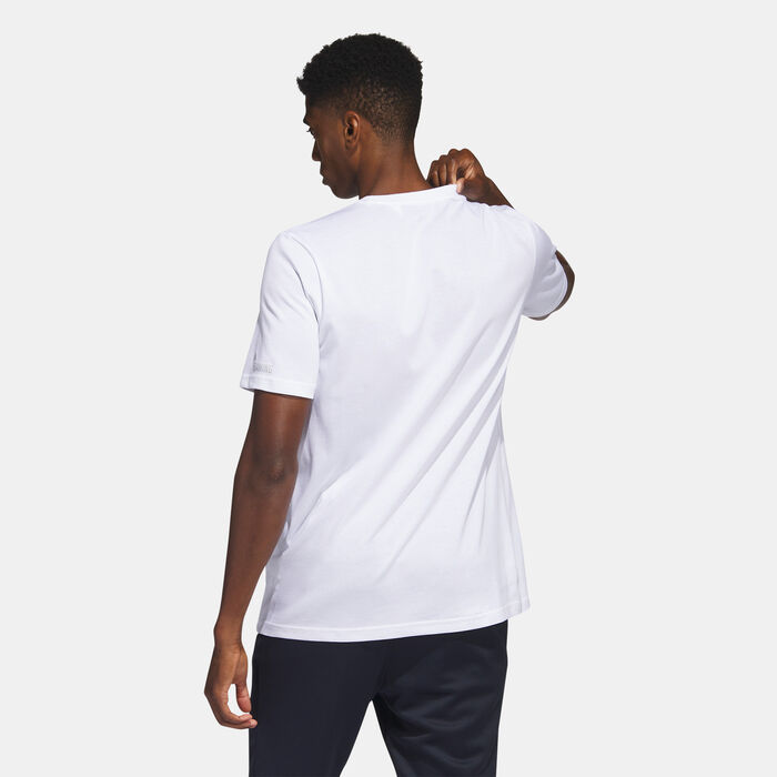 Men's AEROREADY Training Logo Graphic T-Shirt Men's AEROREADY Training Logo Graphic T-Shirt image number 1