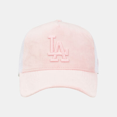 Women's MLB Los Angeles Dodgers A-Frame Trucker Cap Women's MLB Los Angeles Dodgers A-Frame Trucker Cap
