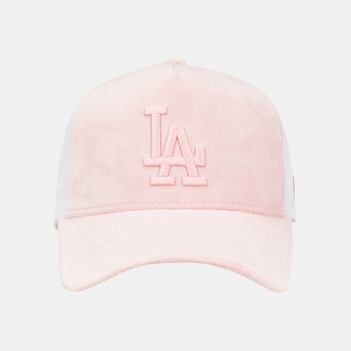 Women's MLB Los Angeles Dodgers A-Frame Trucker Cap Women's MLB Los Angeles Dodgers A-Frame Trucker Cap image number 0