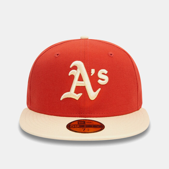 Men's MLB Oakland Athletics Side Patch 59FIFTY Cap Men's MLB Oakland Athletics Side Patch 59FIFTY Cap image number 0