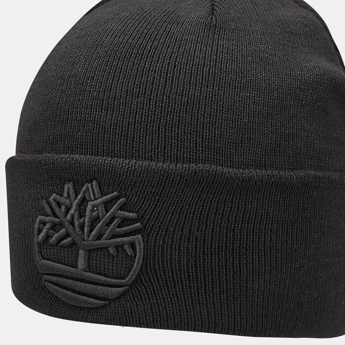 Men's Tonal 3D Embroidery Beanie image number 2