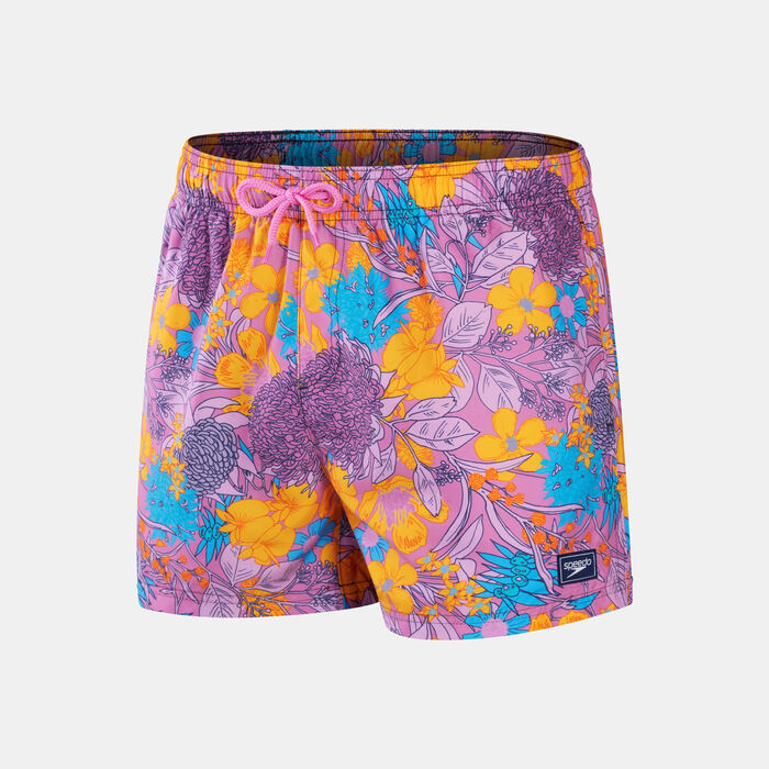 Men's Digital Printed Leisure 14-Inch Swimming Shorts image number 0