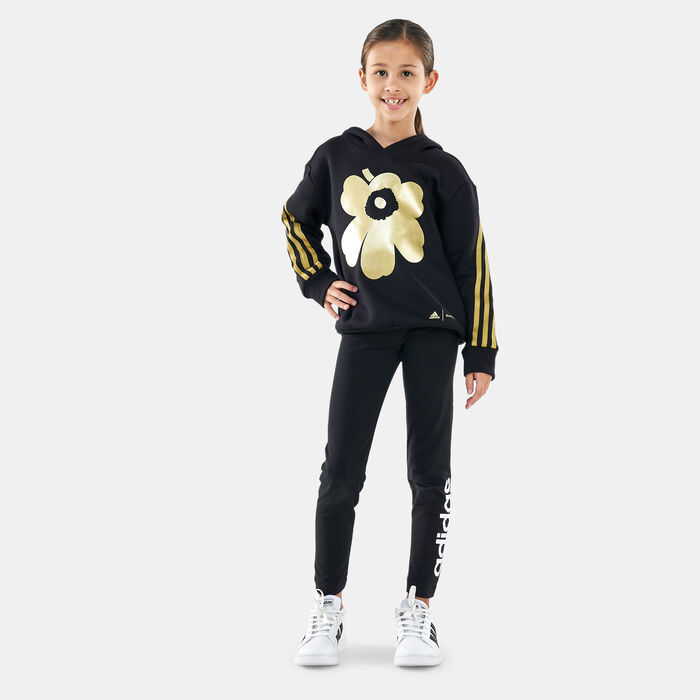 Kids' Marimekko Primegreen 3-Stripes Hoodie Kids' Marimekko Primegreen 3-Stripes Hoodie image number 2