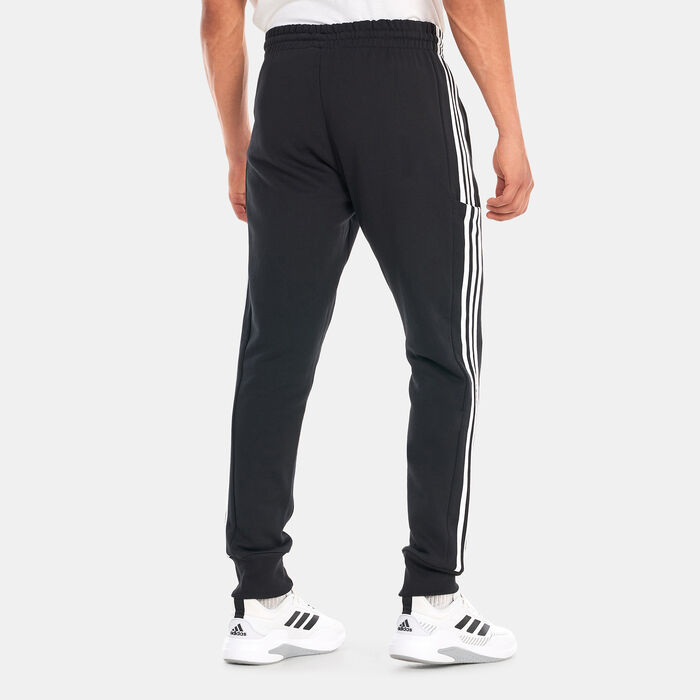 Men's Essentials French Terry 3-Stripes Joggers Men's Essentials French Terry 3-Stripes Joggers image number 1