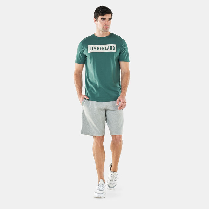 Men's EPP Small Logo Printed Sweat Shorts Men's EPP Small Logo Printed Sweat Shorts image number 2