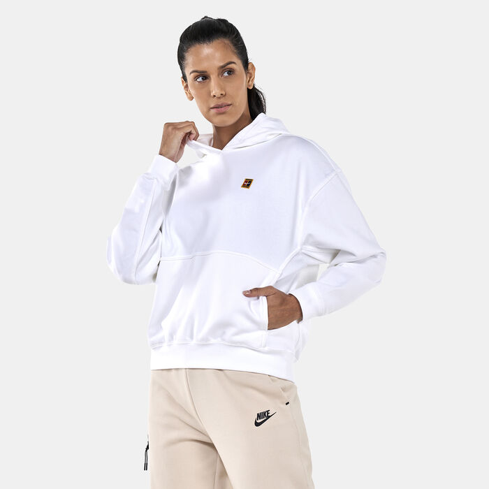 Women's Court Fleece Tennis Hoodie Women's Court Fleece Tennis Hoodie image number 0