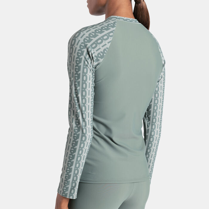 Women's Modesty Swimming Rashguard Women's Modesty Swimming Rashguard image number 3