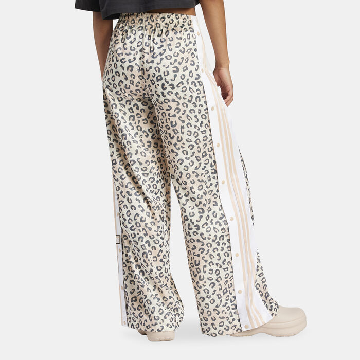 Women's Leopard Luxe Adibreak Wide Leg Track Pants Women's Leopard Luxe Adibreak Wide Leg Track Pants image number 1