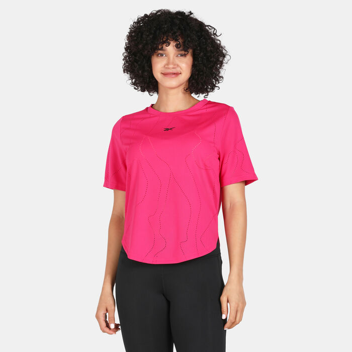 Women's United By Fitness Perforated T-Shirt Women's United By Fitness Perforated T-Shirt image number 0