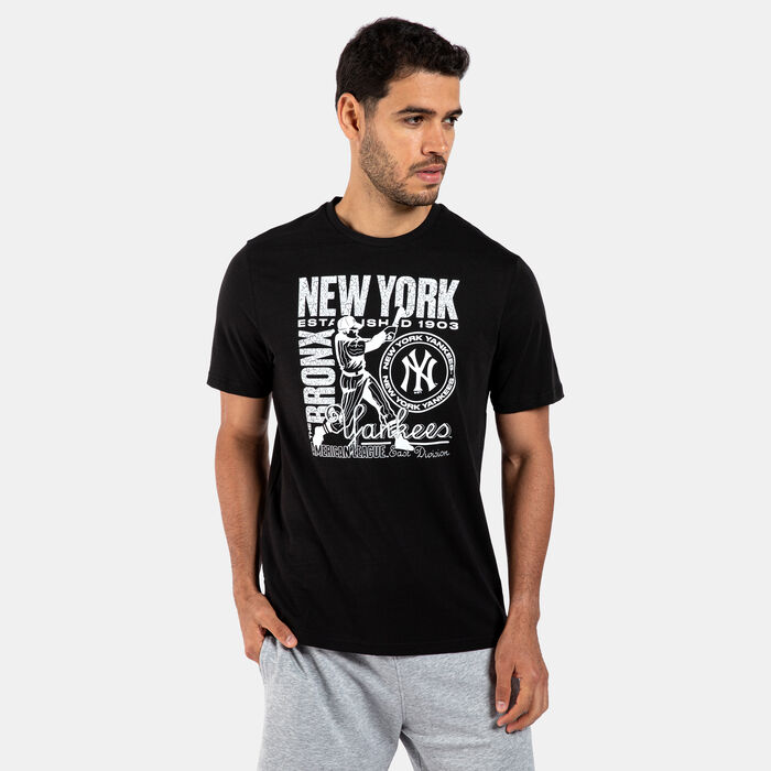 Men's New York Yankees Distressed Graphic T-Shirt Men's New York Yankees Distressed Graphic T-Shirt image number 0